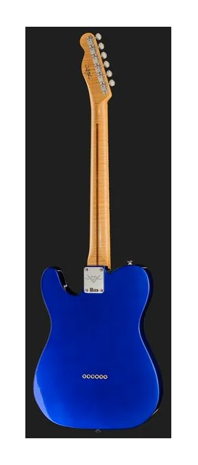 Fender 52 Tele Black Relic LH, tył korpusu