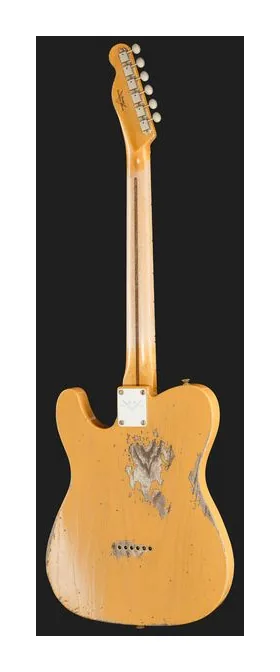 Fender 52 Tele Closet Classic Cobalt z bliska od przodu