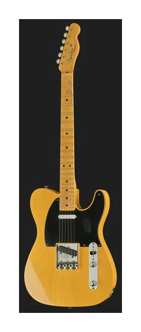 Fender 52 Tele BLK Journeyman Relic, przełącznik przetworników i gniazdo wyjściowe