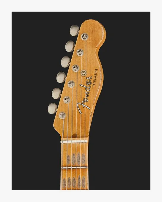 Fender 52 Tele BTB JM Relic MN ujęta od przodu na neutralnym tle