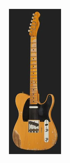 Fender 52 Telecaster BB Heavy Relic, gryf i podstrunnica z boku