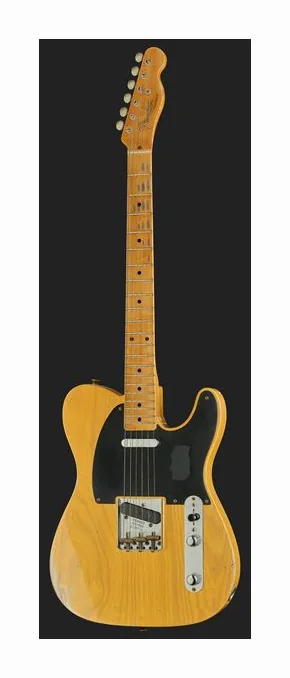 Fender 53 Tele BTB Relic MN, przetworniki i gałki regulacji