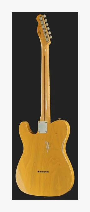 Fender 53 Tele BTB Relic MN, przetworniki i gałki regulacji