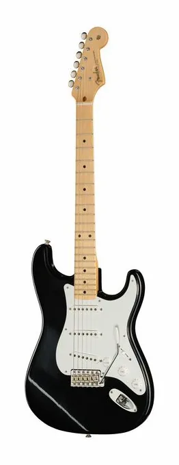 Fender 55 Strat MN Black ClosetClassi z bliska od przodu