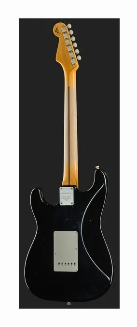 Fender 56 Strat Relic Aged Black LTD, tył korpusu