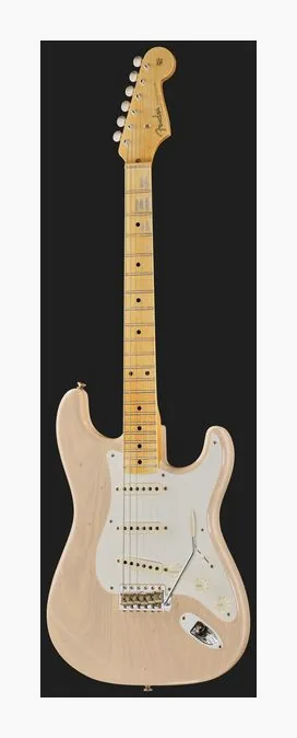 Fender 56 Strat Journeyman Relic DWB, korpus i lakier z bliska