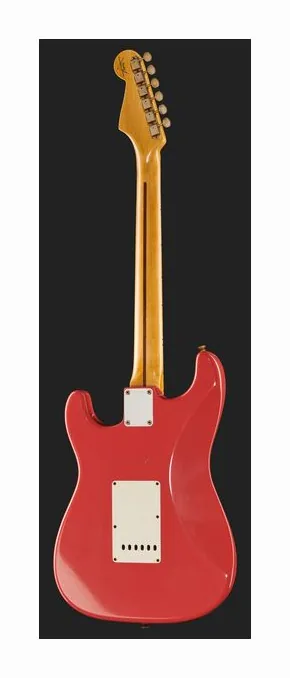 Fender 56 Strat FRD Journeyman Relic, profil boczny korpusu