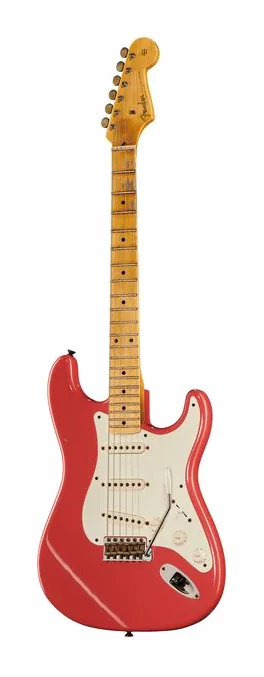 Fender 56 Strat FRD Journeyman Relic widziana od przodu