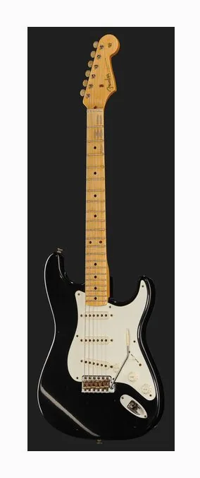 Fender 56 Strat BLK Journeyman Relic, tył korpusu