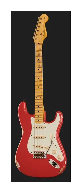 Fender 57 Strat FRD Relic, linie korpusu z góry