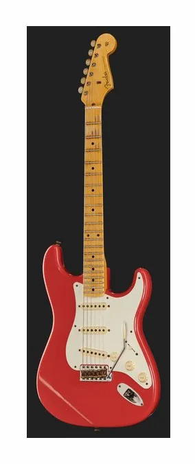 Fender 57 Strat FRD Relic z bliska od przodu