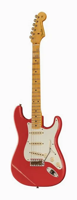 Fender 57 Strat FRD Journeyman Relic widziana od przodu