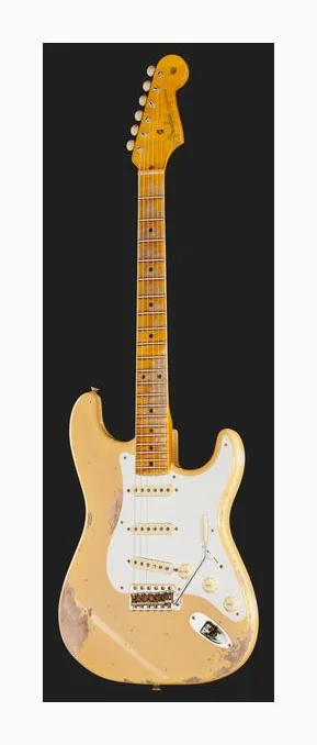Fender 57 Stratocaster Nocaster Bl HR, korpus i lakier z bliska