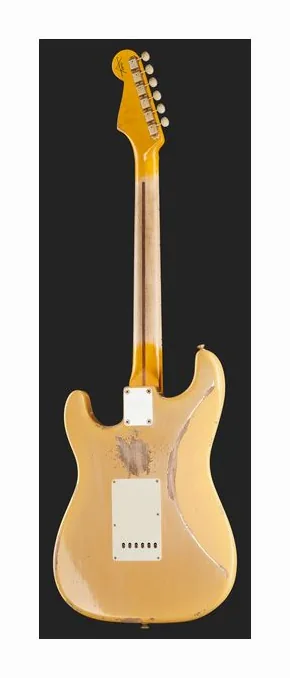 Fender 57 Stratocaster Nocaster Bl HR, przełącznik przetworników i gniazdo wyjściowe