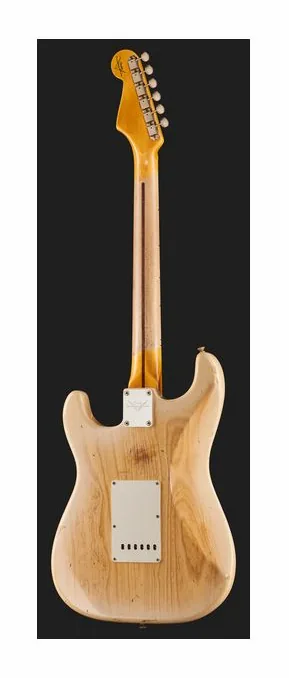 Fender 58 Strat NAB Relic, korpus i lakier z bliska