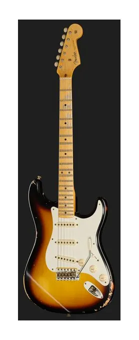 Fender 59 Strat 2TSB Relic, profil boczny korpusu