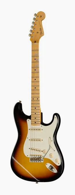 Fender 59 Strat 2TSB JM Relic widziana od przodu