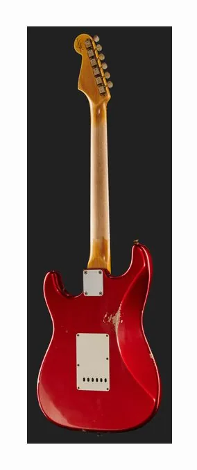 Fender 60 Strat AOW/3TSB Heavy Relic, przełącznik przetworników i gniazdo wyjściowe