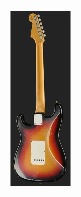 Fender 60 Strat CAR Relic, mostek i klucze strojcze
