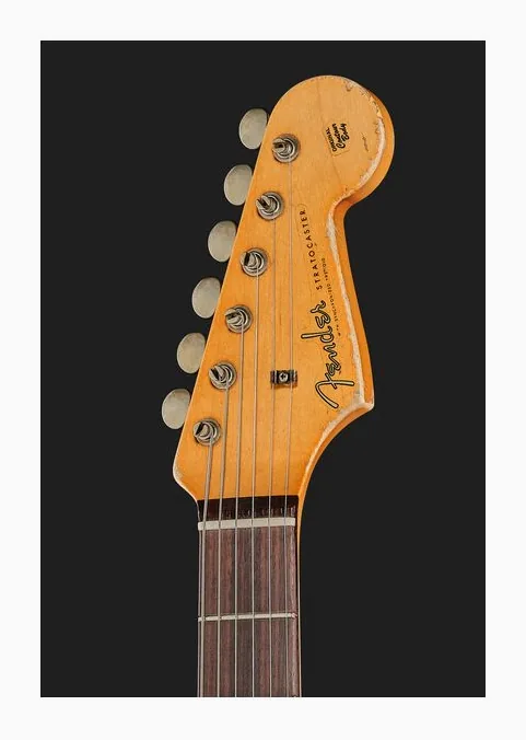 Fender 60 Strat C3TSB SH Relic sfotografowana frontalnie