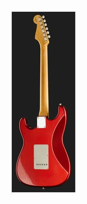 Fender 60 Strat IBM Relic, korpus i lakier z bliska