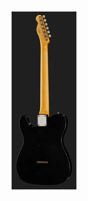 Fender 60 Tele BLK Journeyman Relic, przetworniki i gałki regulacji