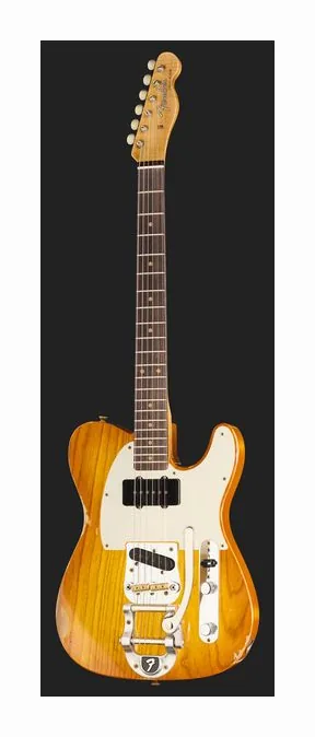 Fender 60 Tele Bigsby Relic FHB, tył korpusu