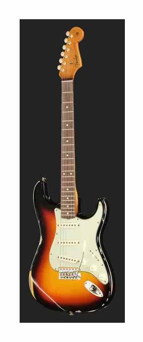 Fender 60s DM II CR Strat Relic TG sfotografowana frontalnie