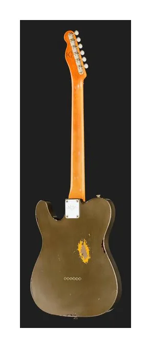 Fender 60s Tele Relic CF over 3TSB, tył korpusu