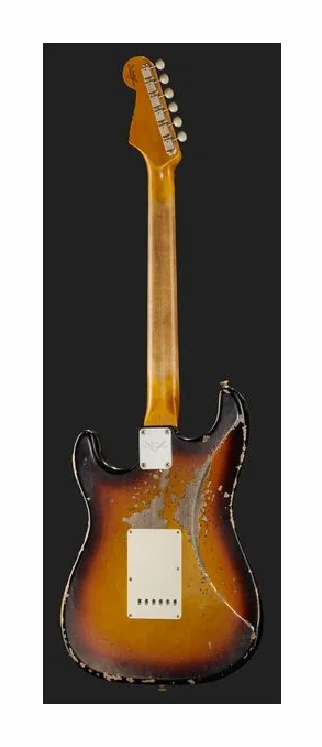 Fender 61 Strat Roasted ABCS SH Relic z bliska od przodu