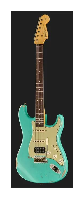 Fender 61 Strat SFG Relic HSS MBAH, prog zerowy i pierwsze pozycje na gryfie