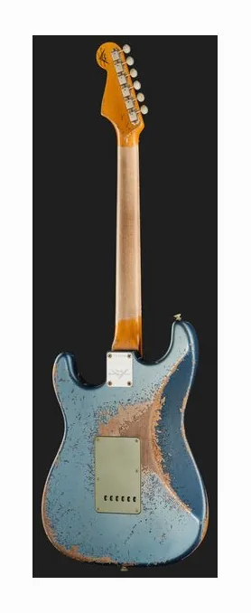 Fender 62/63 Strat SHR Tomatillo G z bliska od przodu
