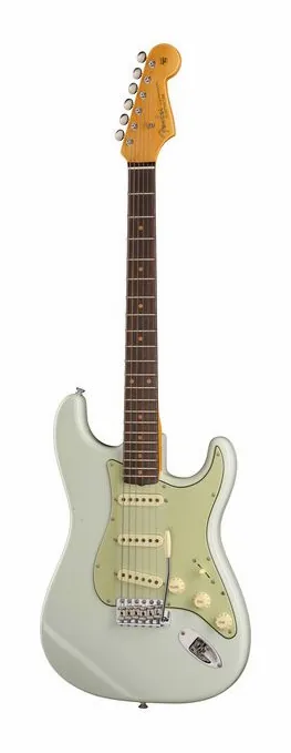 Fender 62 Poblano Strat Jmr ASB z bliska od przodu