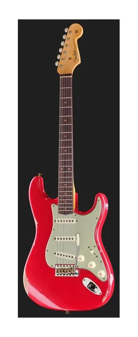 Fender 62 Strat ASR Relic, korpus i lakier z bliska