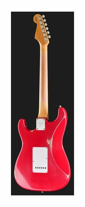 Fender 62 Strat ASR Relic, korpus i lakier z bliska
