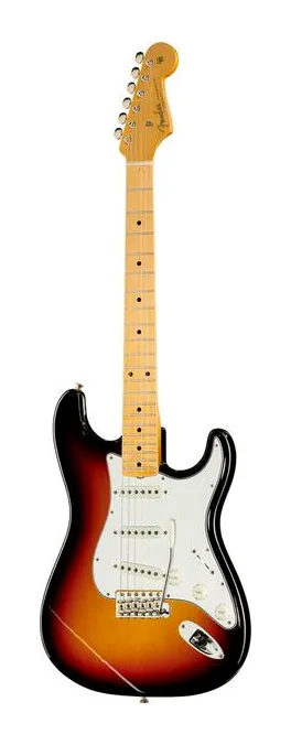 Fender 62 Strat NOS MN 3CS widziana od przodu