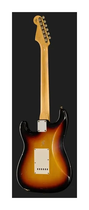 Fender 63 Strat Relic 3TSB MBDB, gryf i podstrunnica z boku