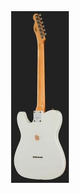 Fender 63 Tele Relic Olympic White, przełącznik przetworników i gniazdo wyjściowe