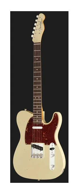 Fender 63 Telecaster V White JM LTD, gryf i podstrunnica z boku
