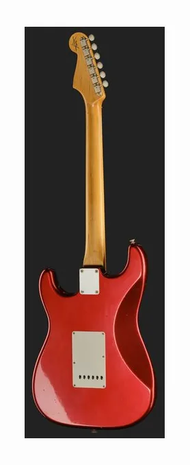 Fender 65 Strat CAR JM Relic, profil boczny korpusu