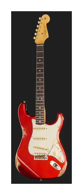 Fender 65 Strat CAR Relic, przełącznik przetworników i gniazdo wyjściowe