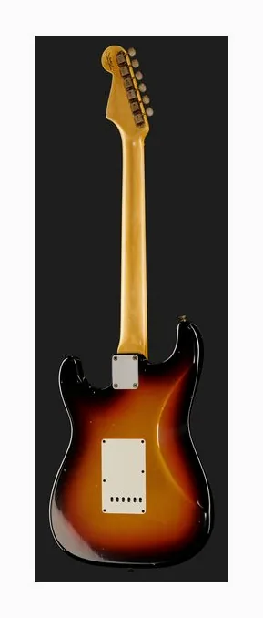 Fender 65 Strat 3CS Journeyman Relic, gryf i podstrunnica z boku