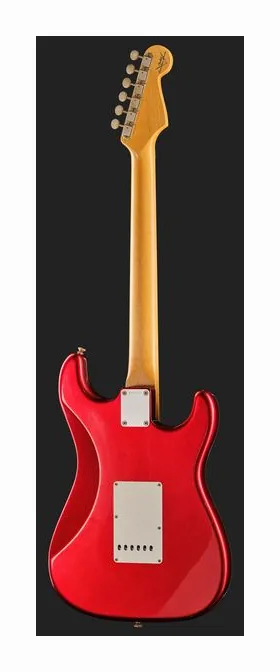 Fender 65 Strat CAR JM Relic LH, prog zerowy i pierwsze pozycje na gryfie