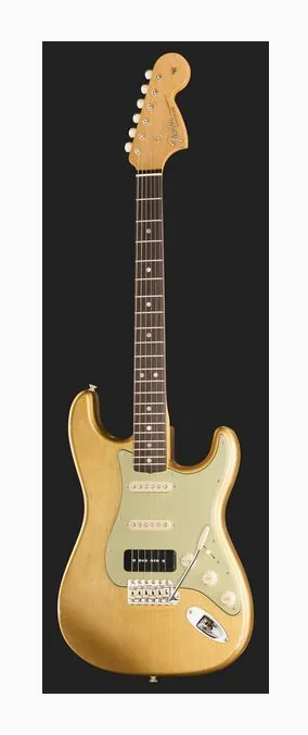 Fender 68 Strat AZG P-90 MBAH, przełącznik przetworników i gniazdo wyjściowe