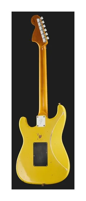 Fender 69 Strat Relic MN GYW HSS FR, tył korpusu