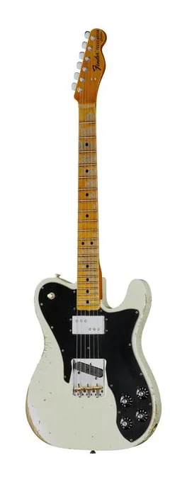 Fender '70s Tele Custom AII HR LTD ujęta od przodu na neutralnym tle