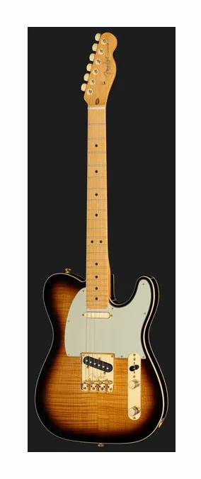 Fender 75th Anniv Am Pro II Tele 2CSB, przetworniki i gałki regulacji