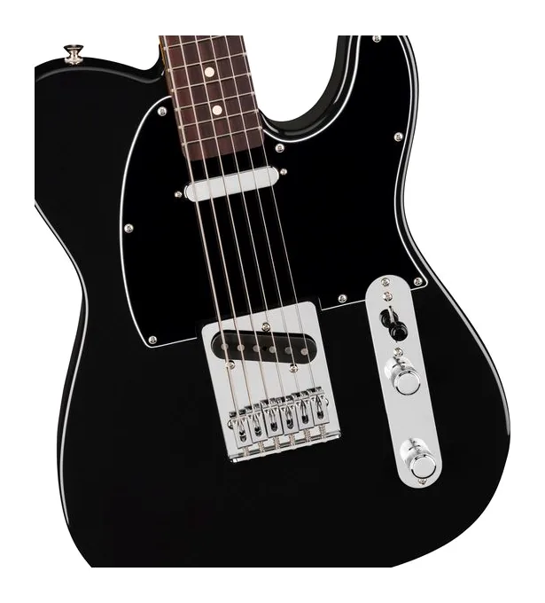 Fender 75th Player II Bari Tele BLK, tył korpusu