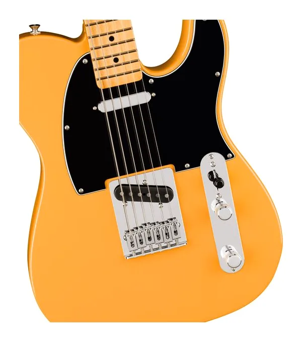 Fender 75th Player II Bari Tele 3CSB z bliska od przodu