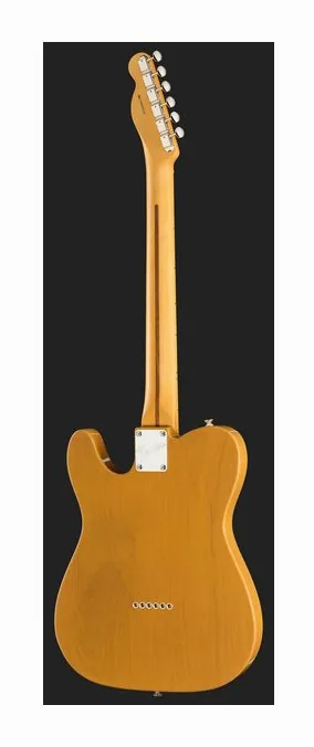 Fender Am Pro Clsc Tele MN BTB, gryf i podstrunnica z boku
